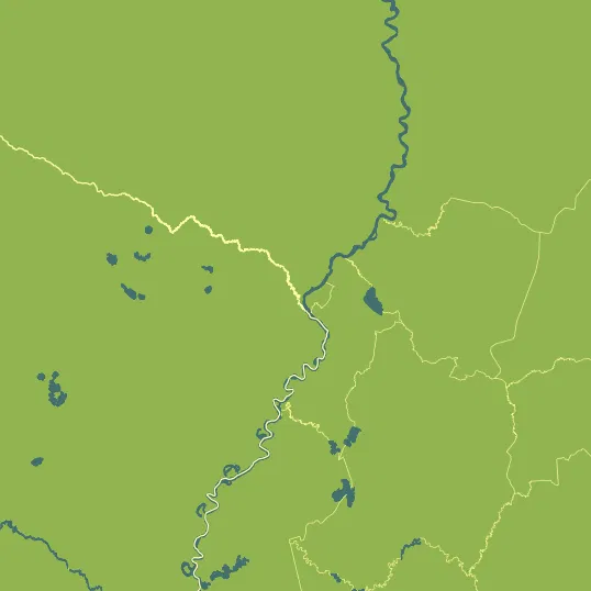 Map with Argentina in the center and a precipitation layer on top.